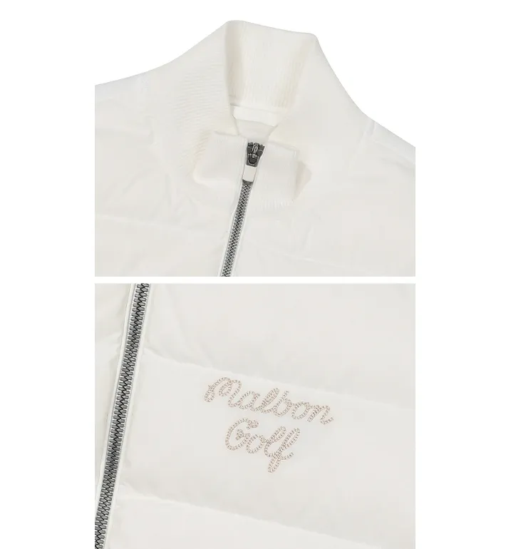 Malbon Golf  |Street Style Long Sleeves Plain Logo Cardigans