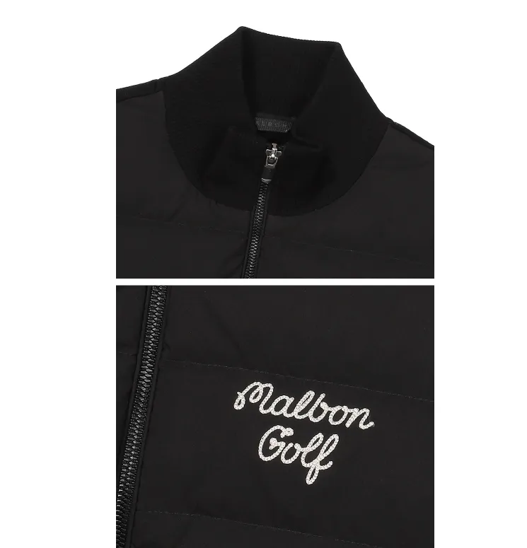 Malbon Golf  |Street Style Long Sleeves Plain Logo Cardigans