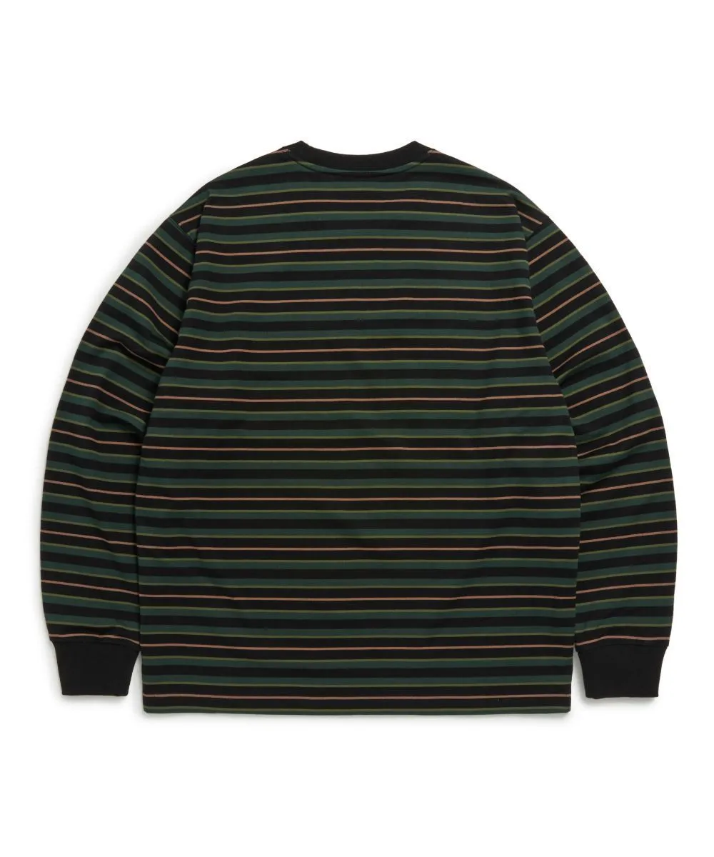 Mark Gonzales  |[MARK GONZALES] ★ ANGEL WAPPEN MULTI STRIPE L/S TEE