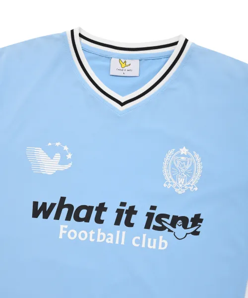 Mark Gonzales  |[WHAT IT ISNT]★24SS★FOOTBALL CLUB JERSEY T-SHIRT