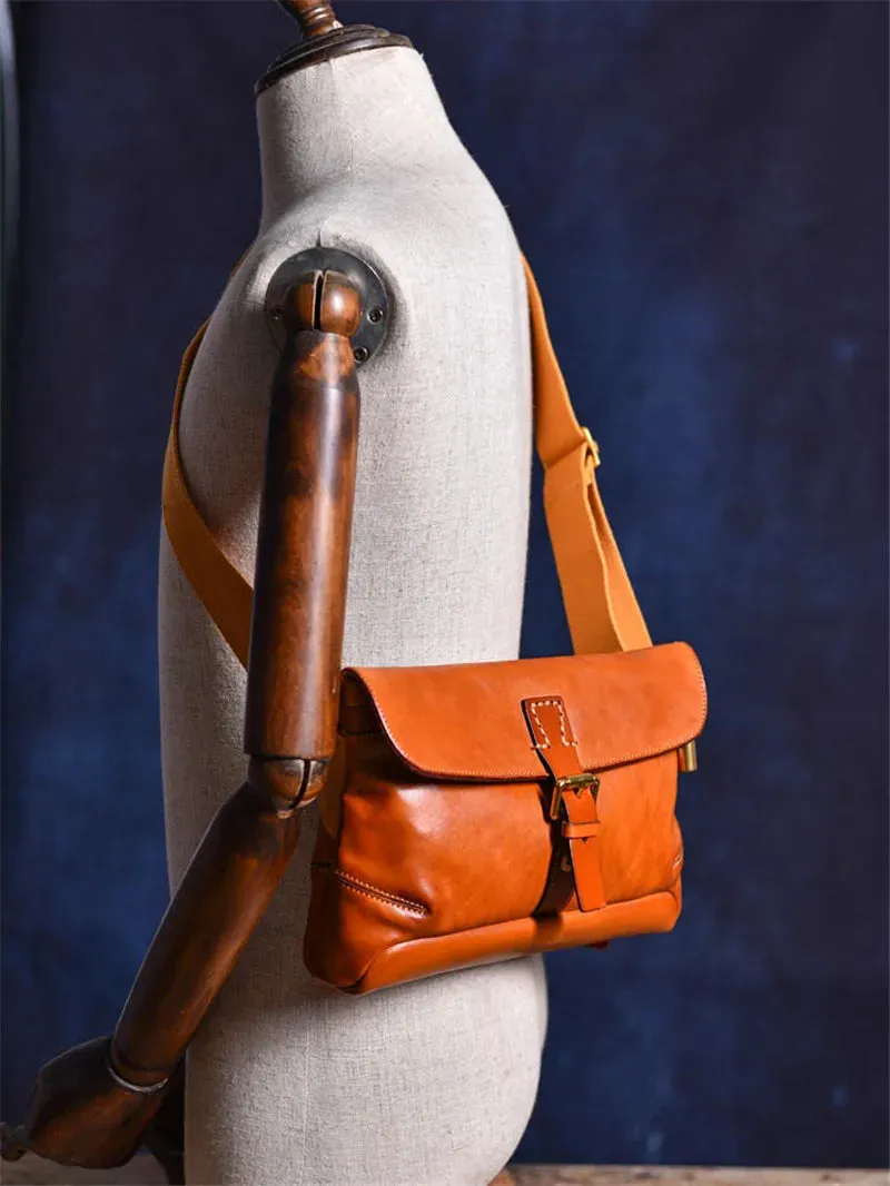 Men's Luxury Genuine Leather Outdoor Casual Shoulder Messenger Bag