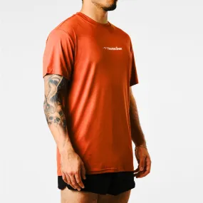 Men's Tarkine Ultra-Eco Run Tee (Orange/Standard Thickness)