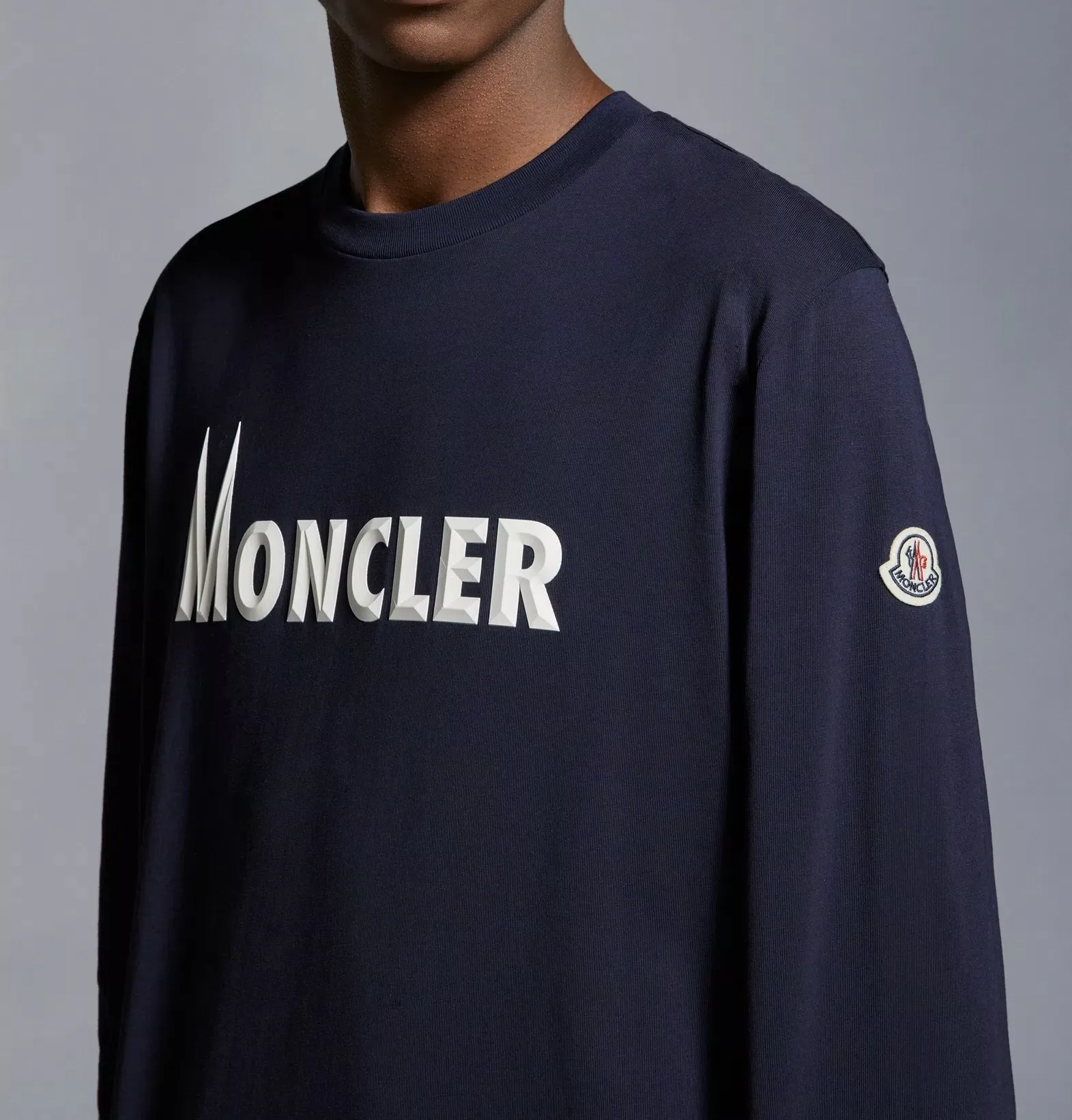 MONCLER  |Logo Long Sleeve T-Shirt