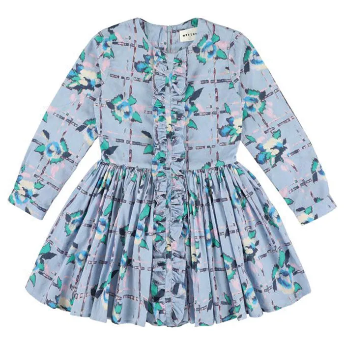 Morley Child Girl Taxi Dress Blue Floral