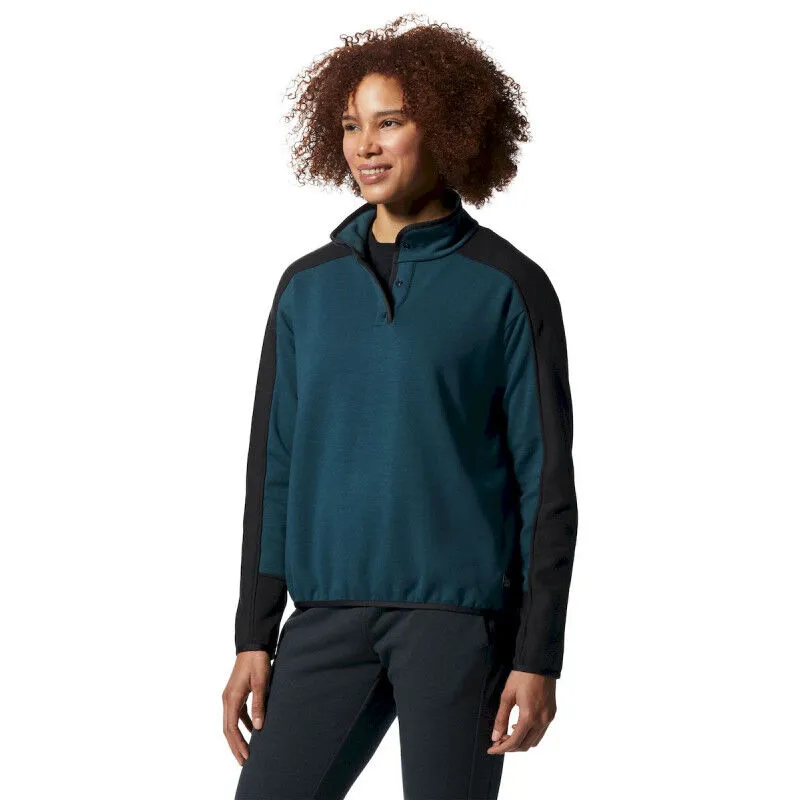 Mountain Hardwear  Camplife Snap Neck Pullover - Felpa - Donna