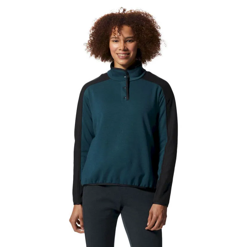 Mountain Hardwear  Camplife Snap Neck Pullover - Felpa - Donna