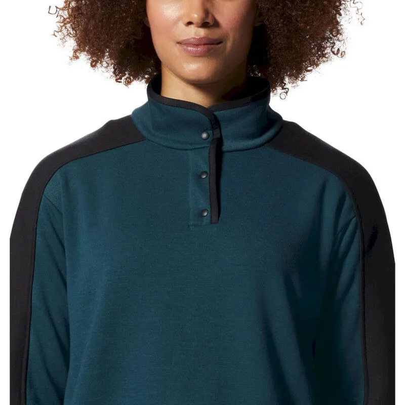 Mountain Hardwear  Camplife Snap Neck Pullover - Felpa - Donna