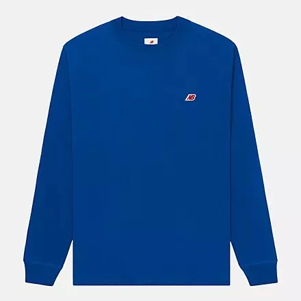 New Balance  |Crew Neck Street Style Long Sleeves Cotton