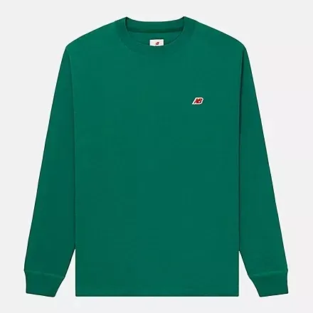 New Balance  |Crew Neck Street Style Long Sleeves Cotton