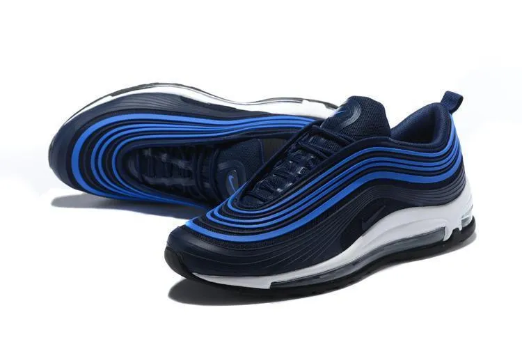 Nike Air Max 97 Ultra Black Navy Blue Men Shoes Sale Size US 7, 8, 8.5, 9, 10, 11