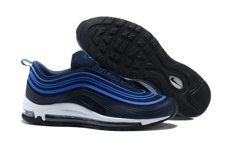 Nike Air Max 97 Ultra Black Navy Blue Men Shoes Sale Size US 7, 8, 8.5, 9, 10, 11