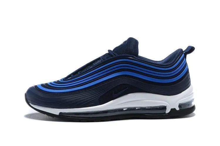 Nike Air Max 97 Ultra Black Navy Blue Men Shoes Sale Size US 7, 8, 8.5, 9, 10, 11