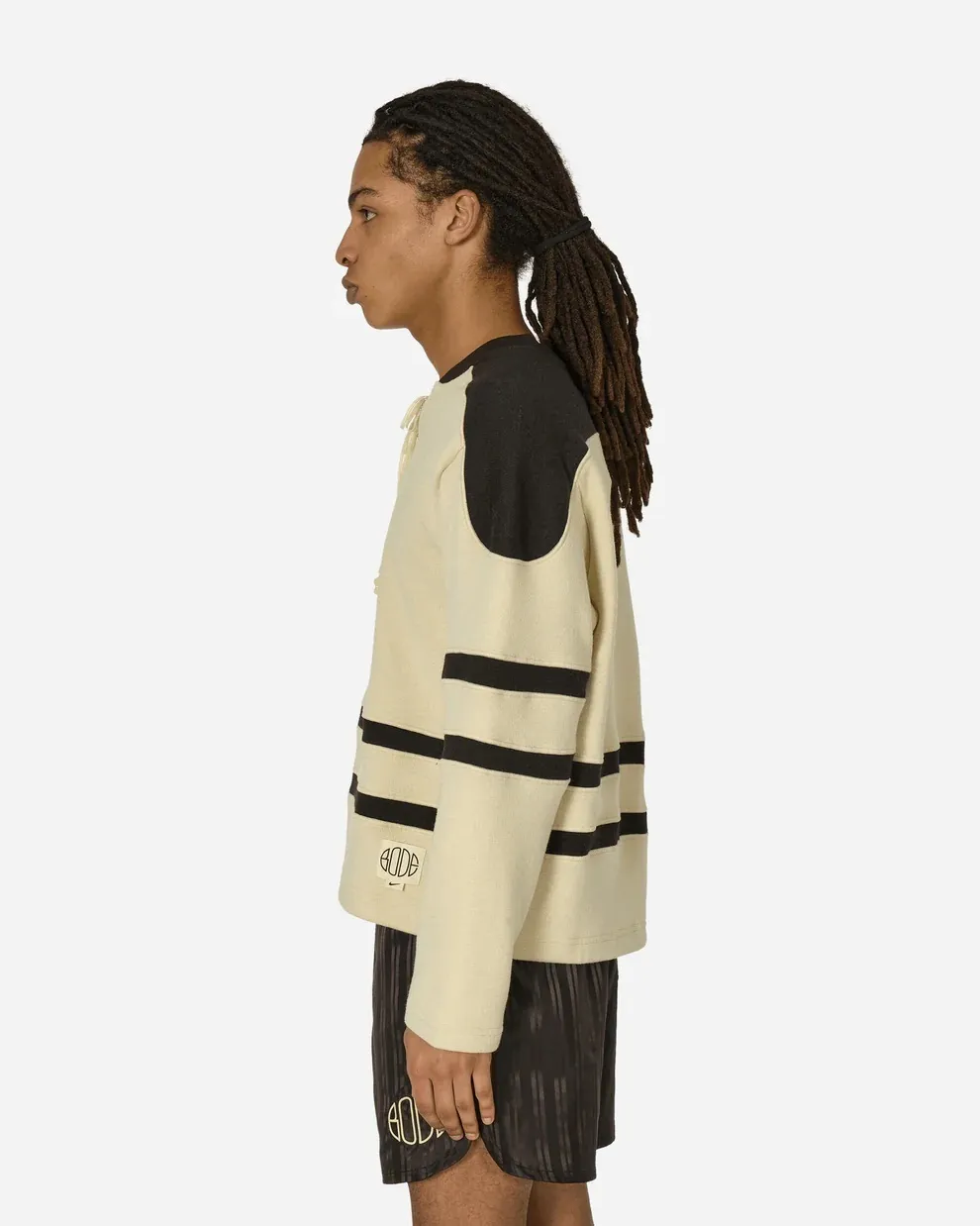 Nike  |Crew Neck Pullovers Stripes Unisex Wool Street Style