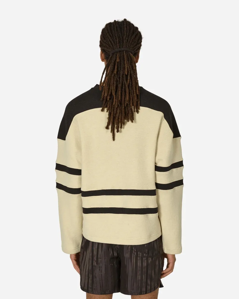 Nike  |Crew Neck Pullovers Stripes Unisex Wool Street Style