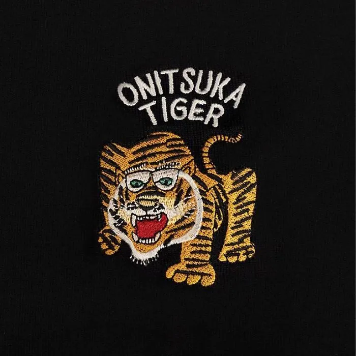 Onitsuka Tiger  |Unisex Street Style Long Sleeves Plain Cotton