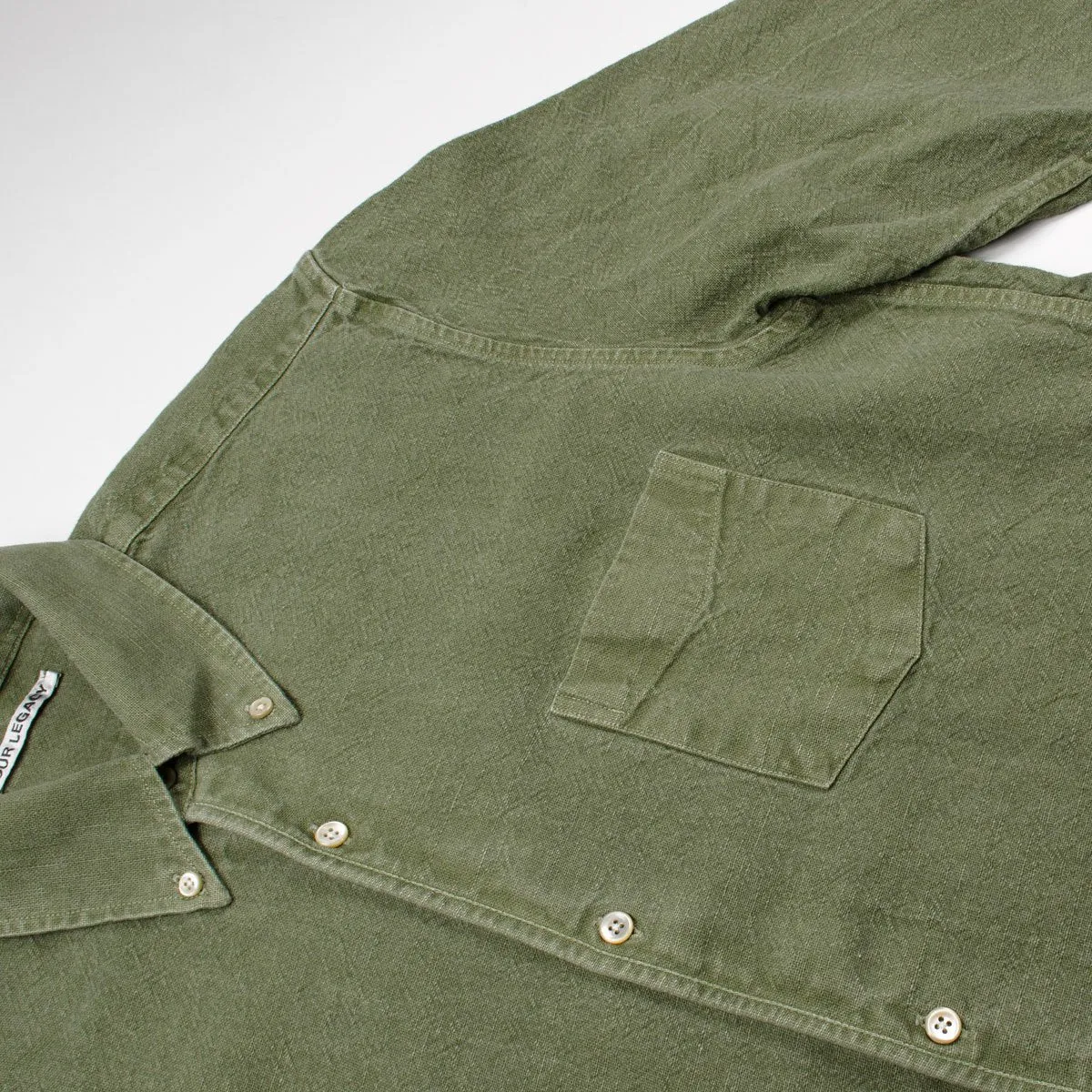 Our Legacy - 1950's Shirt - Olive H.A. Oxford