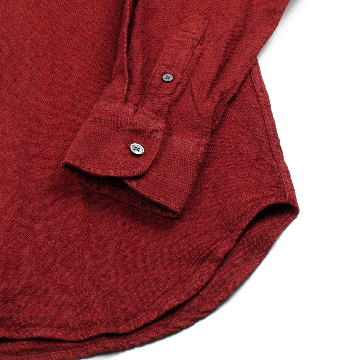 Our Legacy SPLASH - 1950's Shirt - Burgundy H.A. Oxford