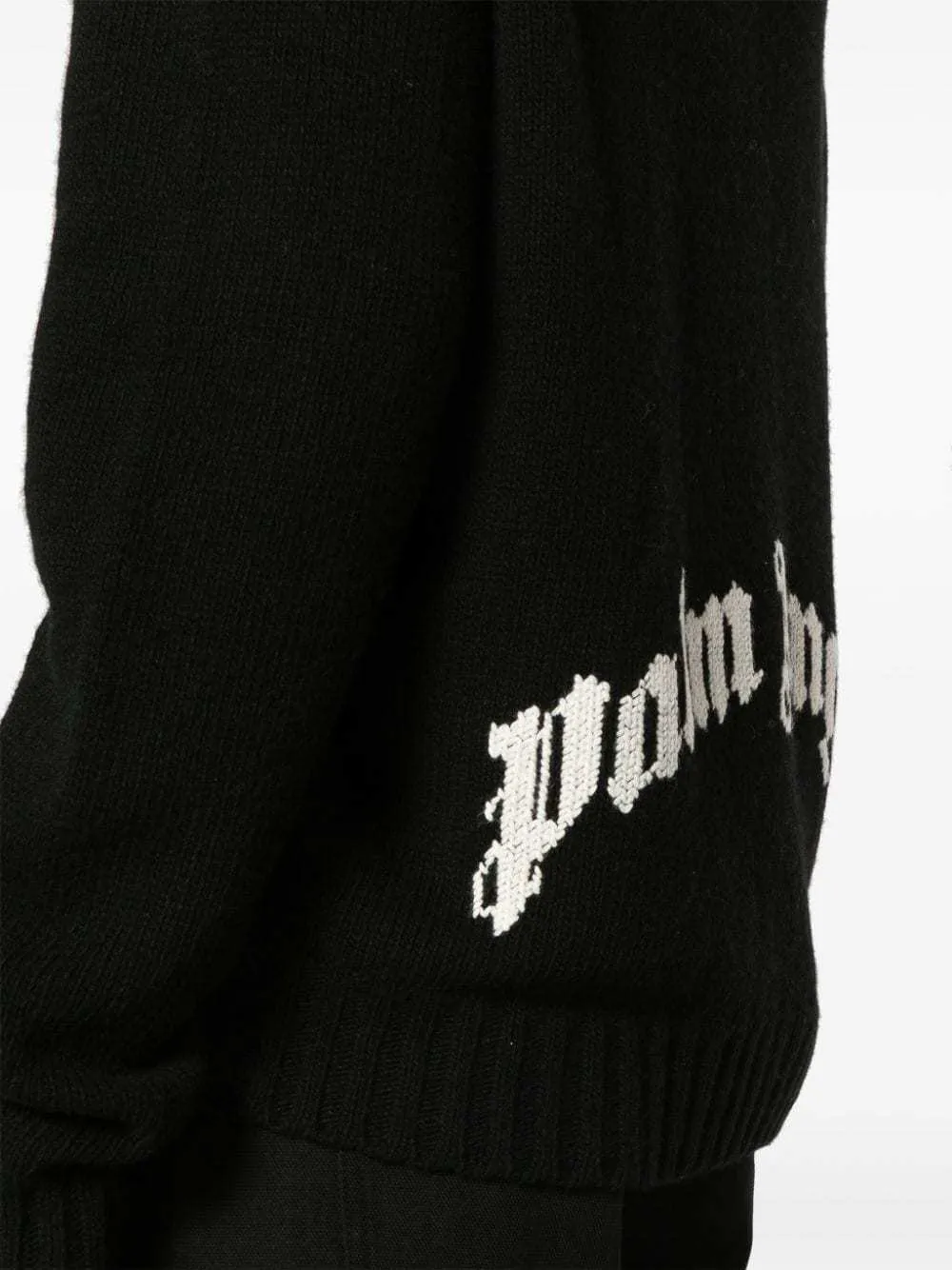 Palm Angels  |Street Style Long Sleeves Plain Logo Sweatshirts