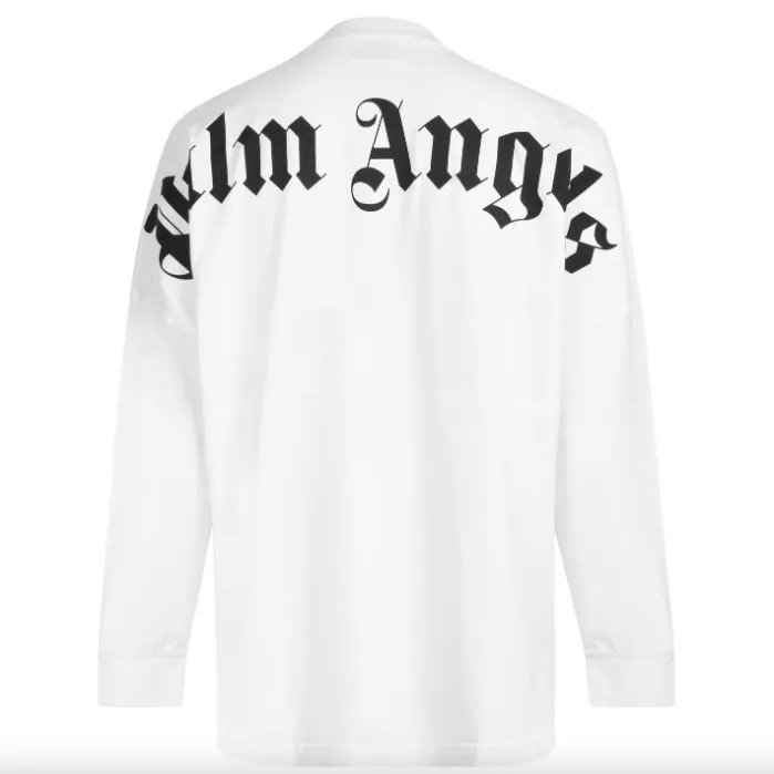 Palm Angels  |Unisex Street Style Long Sleeves Plain Cotton