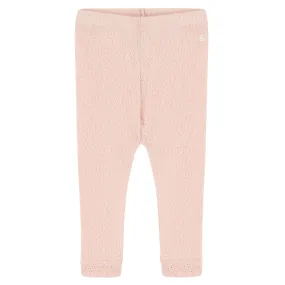 Petit Bateau Baby Cajou Openwork Leggings Saline Pink