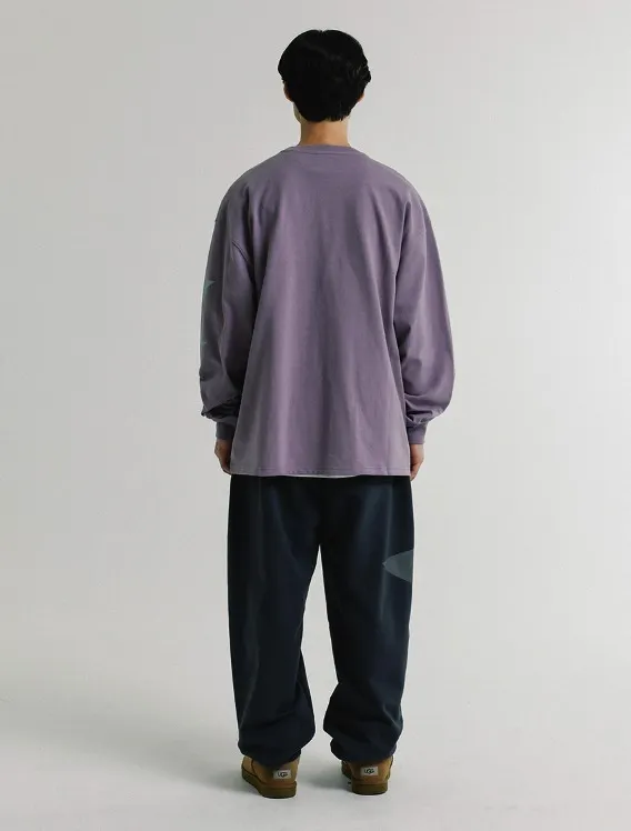 Phyps Department  |Unisex U-Neck Long Sleeves Cotton Oversized