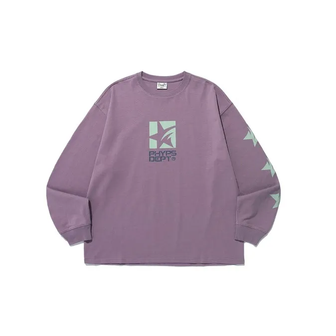 Phyps Department  |Unisex U-Neck Long Sleeves Cotton Oversized