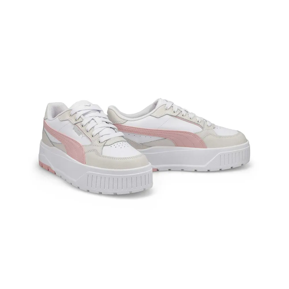 Puma 39746103 Womens Karmen Ii Idol Shoes White Pink