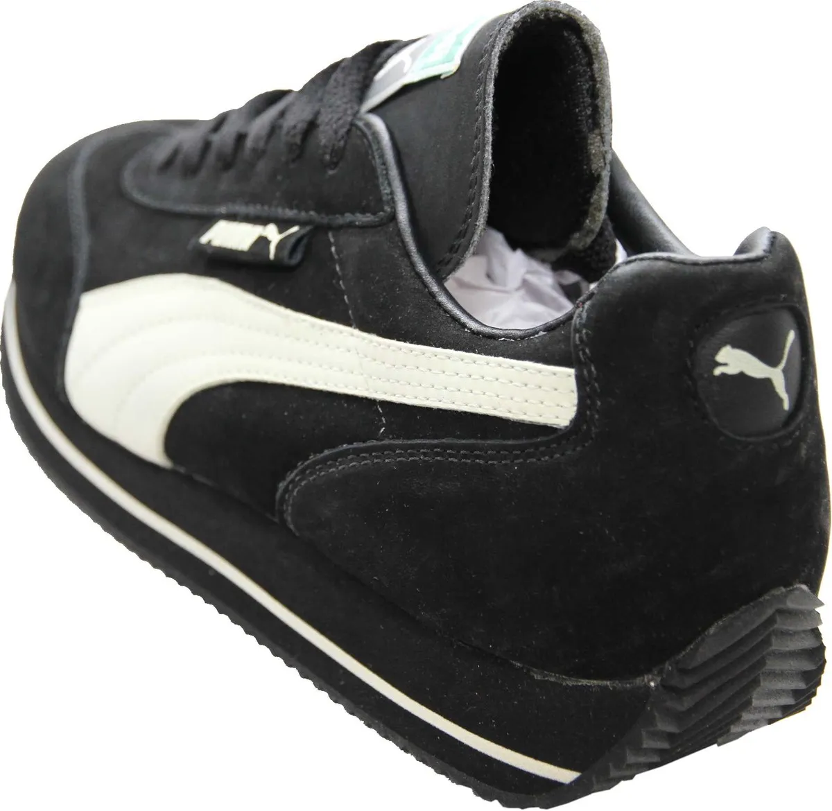 Puma Shoes Street Cat Nubuck Black / Sand - Running Sneaker Sneaker 