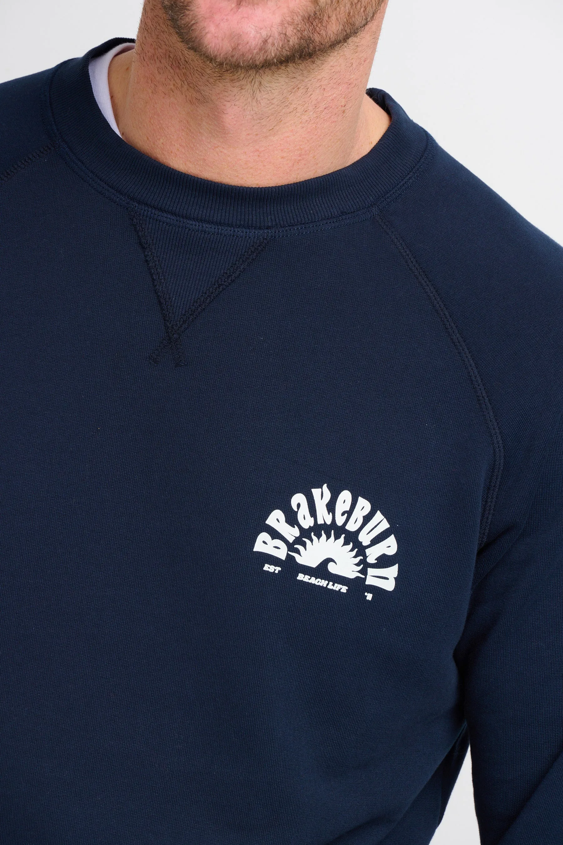 Raglan Crew Neck Sweat