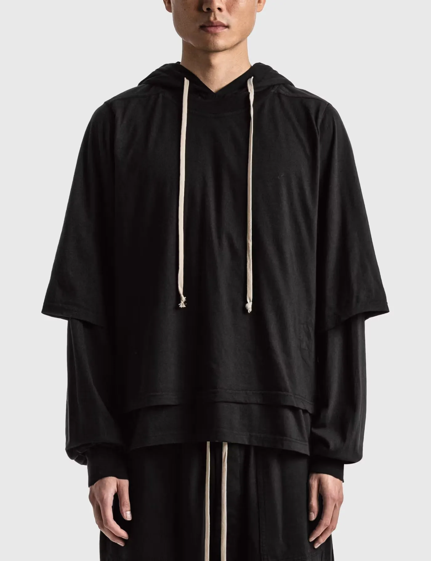 RICK OWENS  |Pullovers Unisex Street Style Long Sleeves Plain Cotton