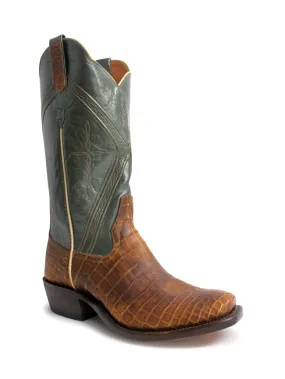 Rios Of Mercedes Mens Smoked Whiskey Caiman Belly Boots