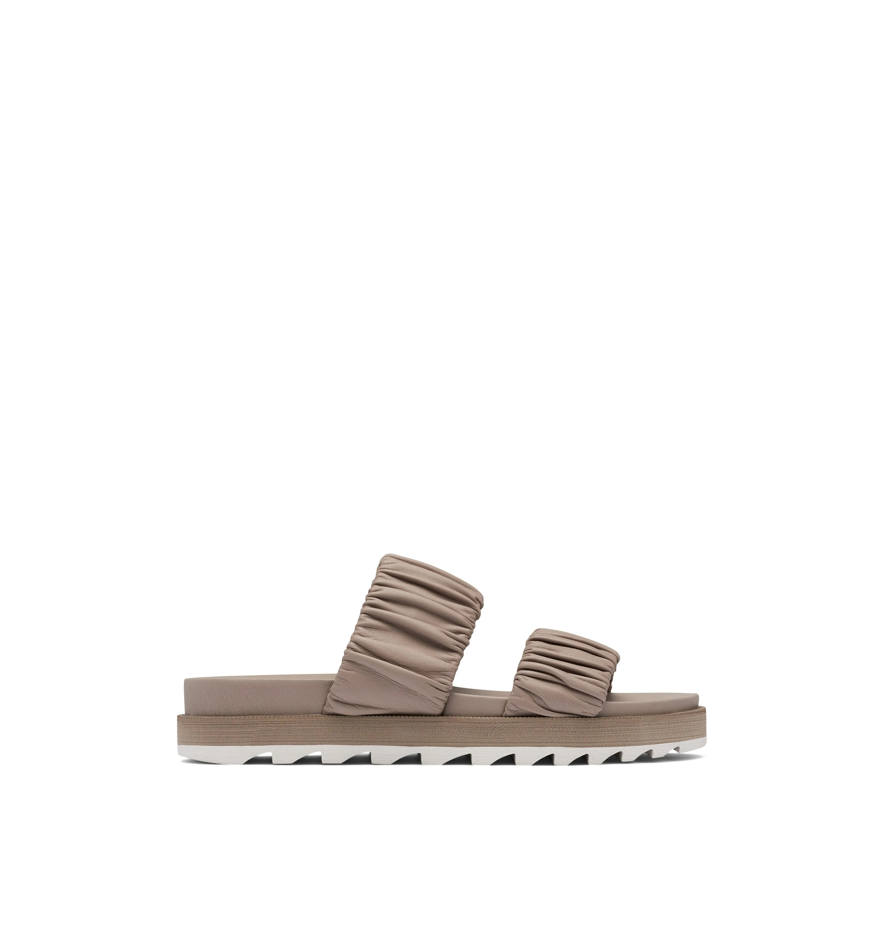 Roaming Women's Two Strap Slide Sandal - Omega Taupe/Chalk