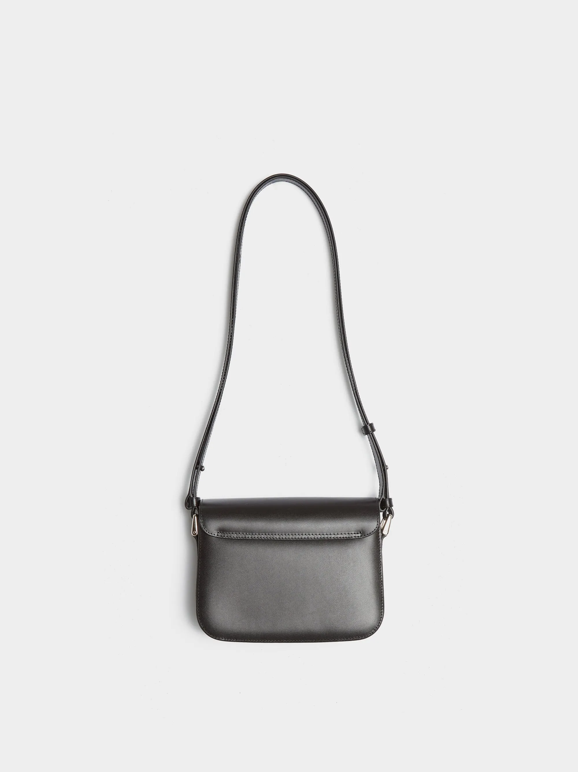 Sac Grace Small Embossed Leather, Black