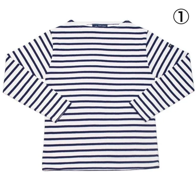 SAINT JAMES  |Stripes Unisex Street Style Long Sleeves Cotton