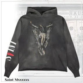 Saint Mxxxxxx  |Pullovers Unisex Street Style Long Sleeves Cotton Logo