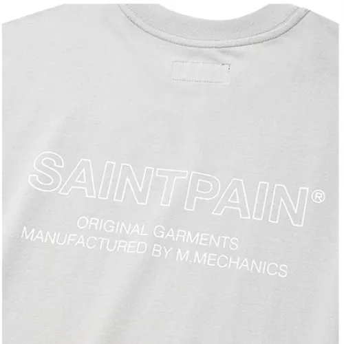 SAINTPAIN  |Unisex Street Style Long Sleeves Long Sleeve T-shirt Logo