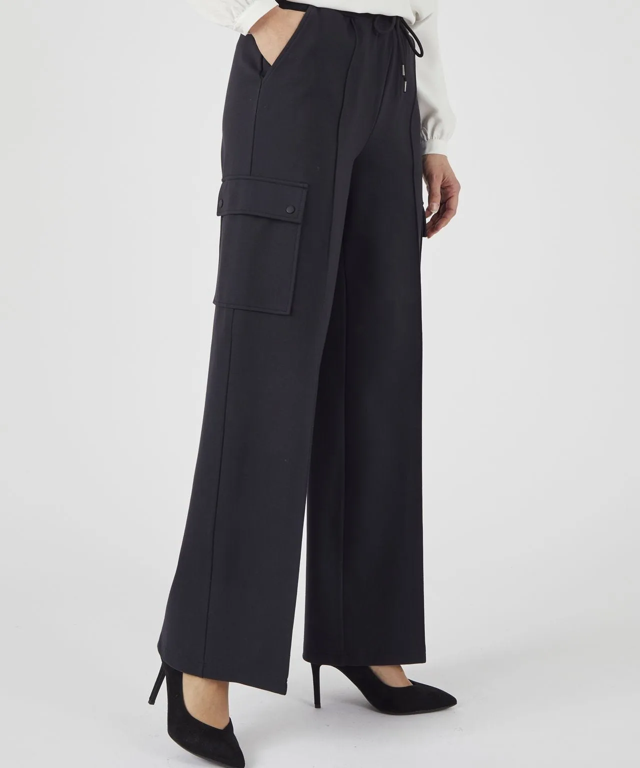 Secret Stretch Jersey Cargo Trousers