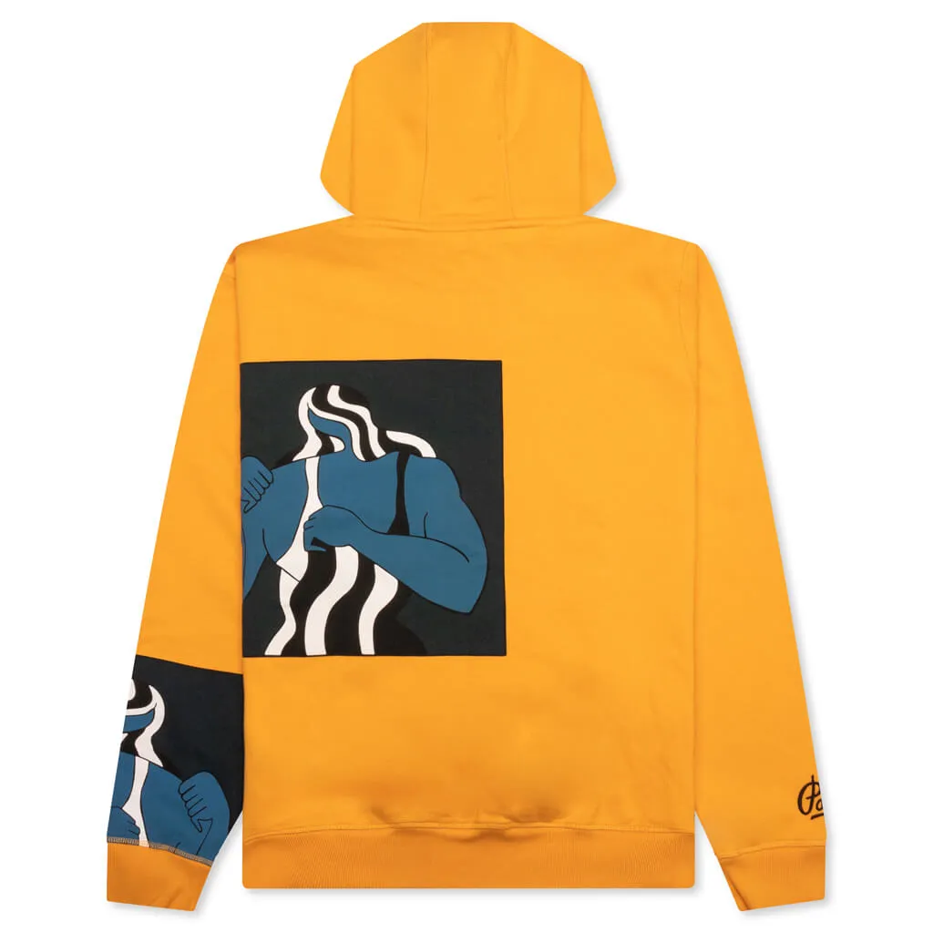 Self Defense Hooded Sweatshirt - Burned Yellow