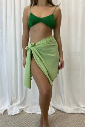 Sneaky Short Sarong Lime