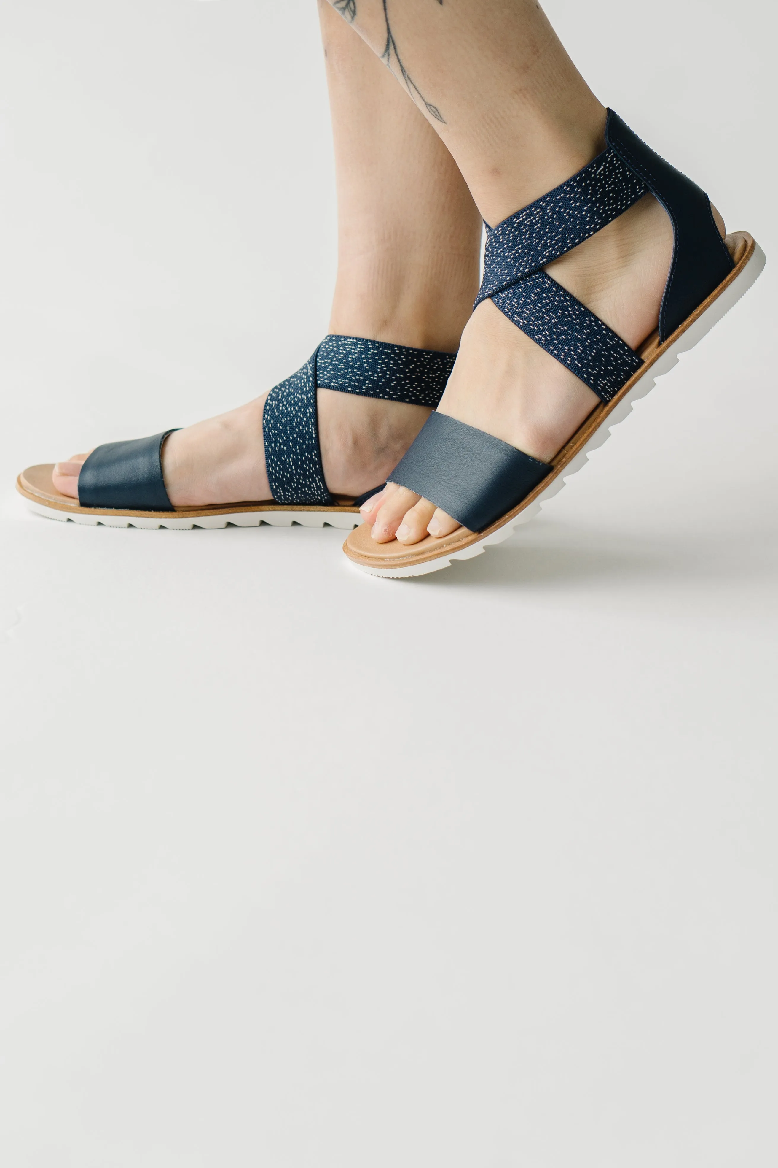 SOREL: Ella II Sandal in Nocturnal + Sea Salt