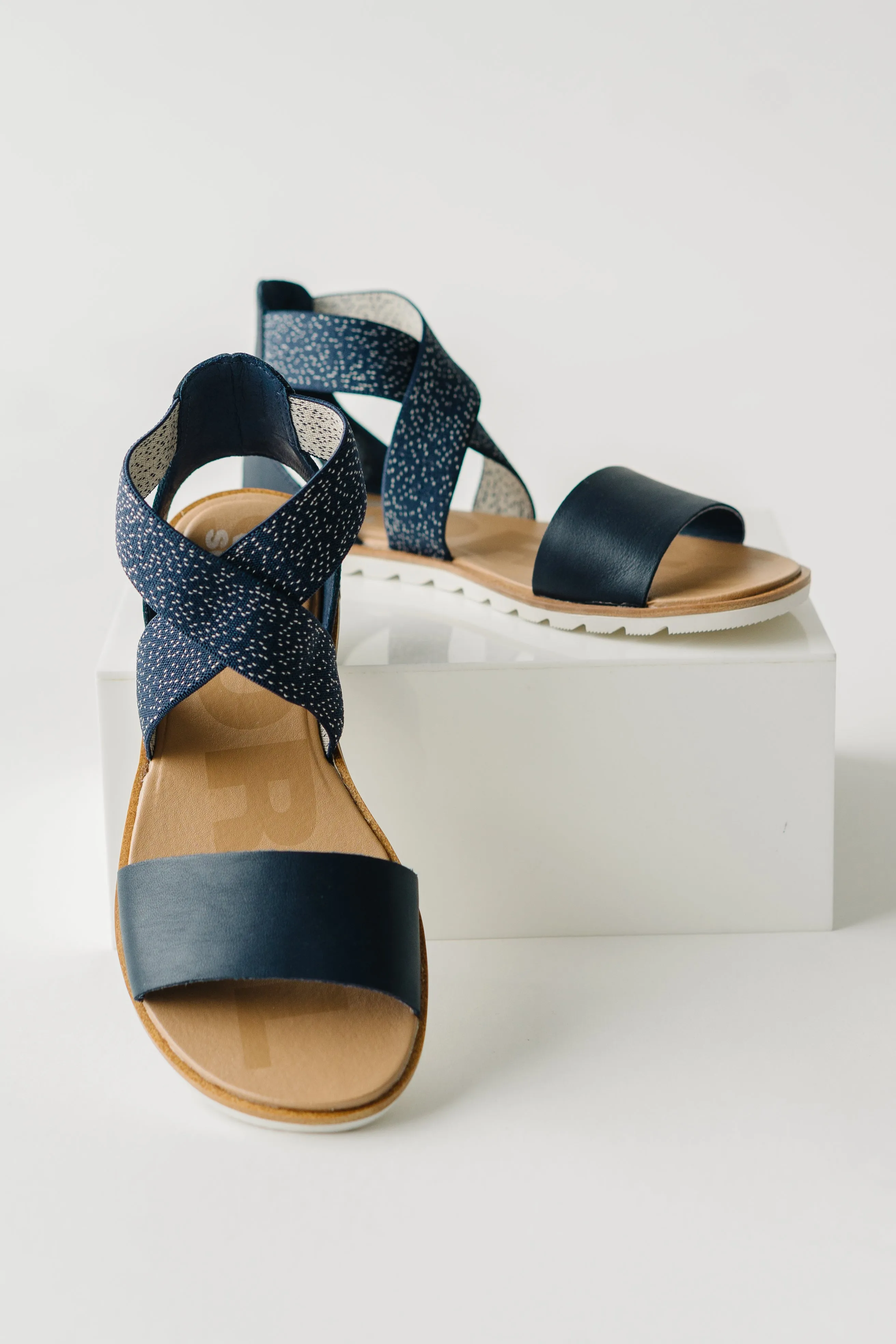 SOREL: Ella II Sandal in Nocturnal + Sea Salt