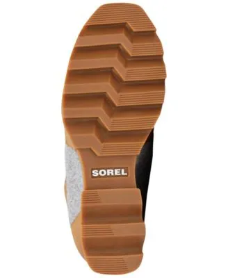 SOREL Womens Brown Mixed Media Arch Support Cushioned Waterproof Slip Resistant Lexie Round Toe Lace-Up Booties