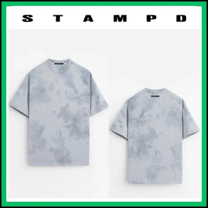 Stampd' LA  |Crew Neck Pullovers Unisex Street Style Cotton Short Sleeves