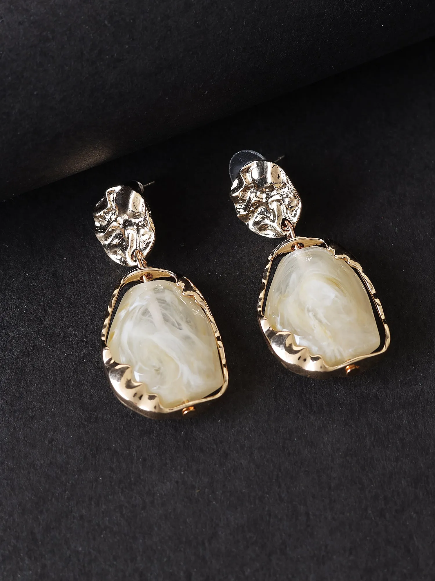 Stone Drop Earrings