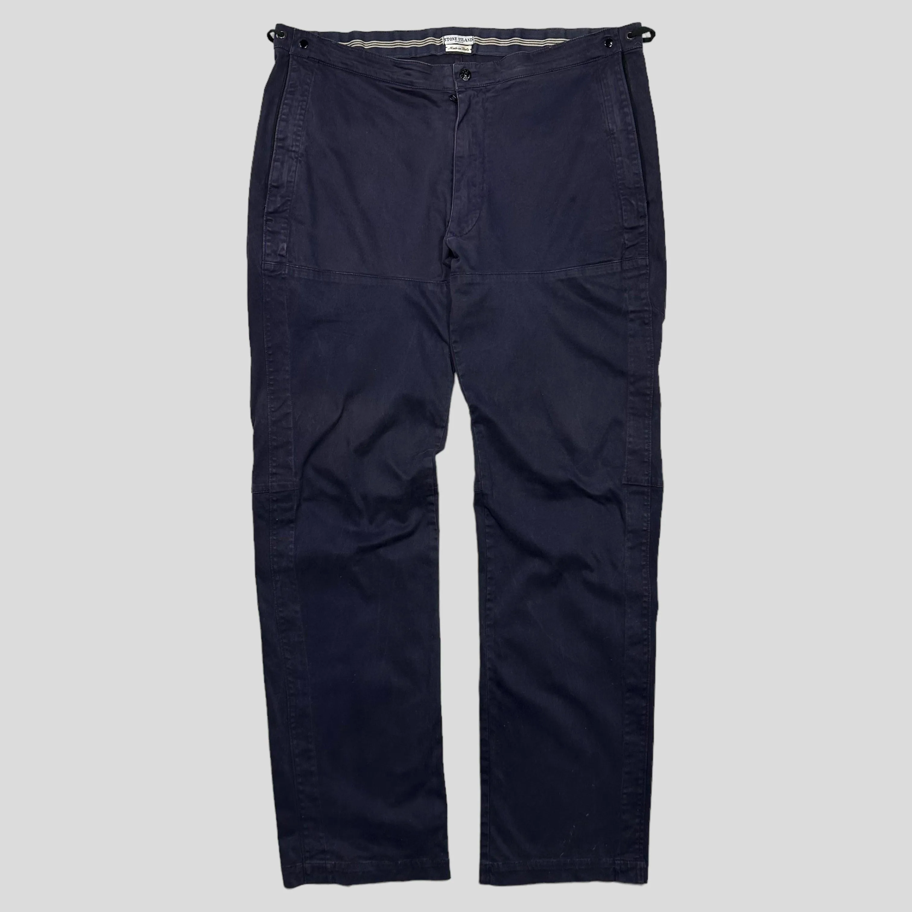 Stone Island AW04 Heavy Cotton Spellout Carpenter Trousers - 36-40