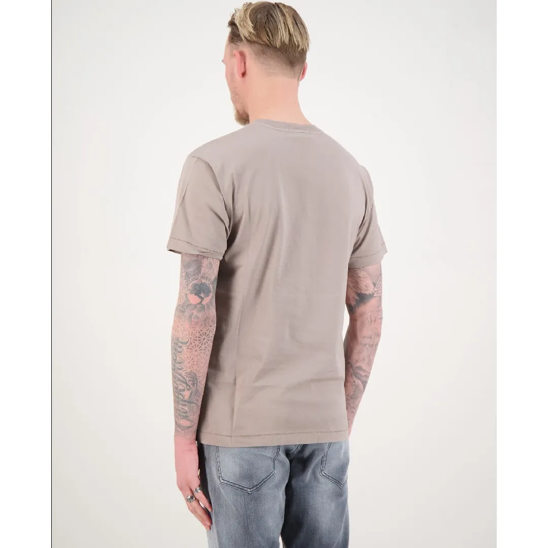 STONE ISLAND  |Crew Neck Pullovers Street Style Plain Cotton Short Sleeves