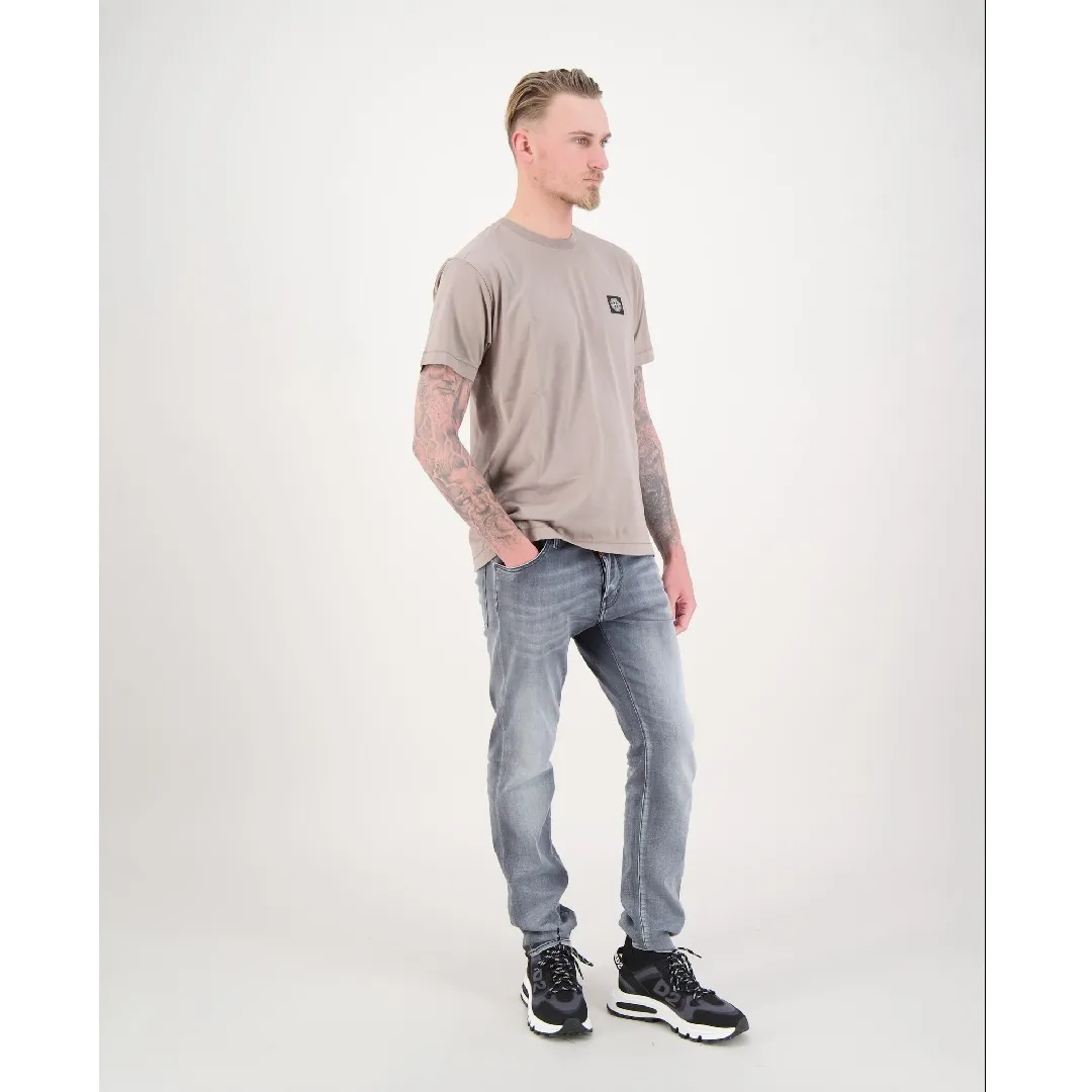 STONE ISLAND  |Crew Neck Pullovers Street Style Plain Cotton Short Sleeves