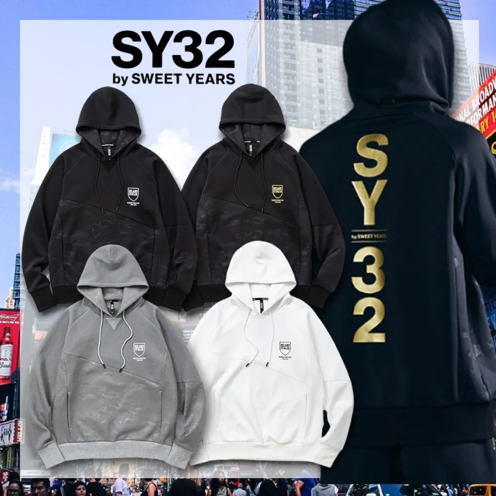 SWEET YEARS  |Pullovers Camouflage Street Style Long Sleeves Plain Logo