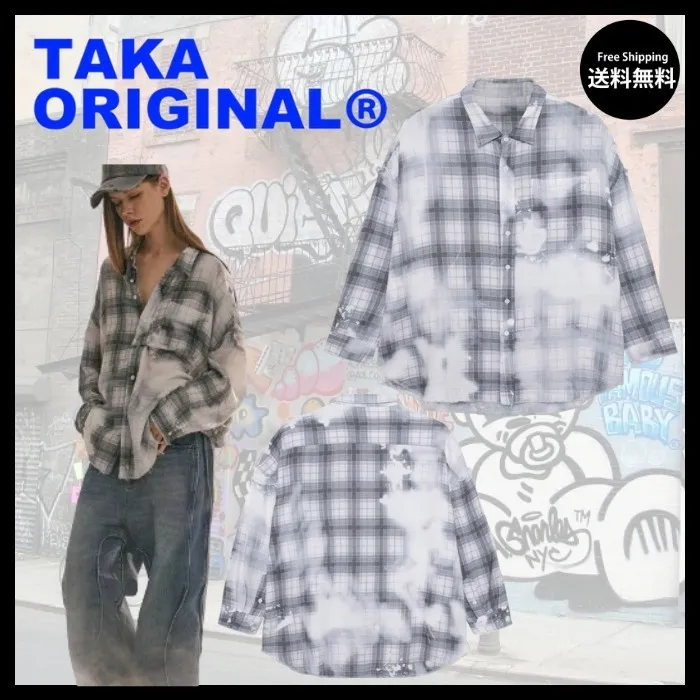 TAKA ORIGINAL  |Unisex Street Style Long Sleeves Shirts