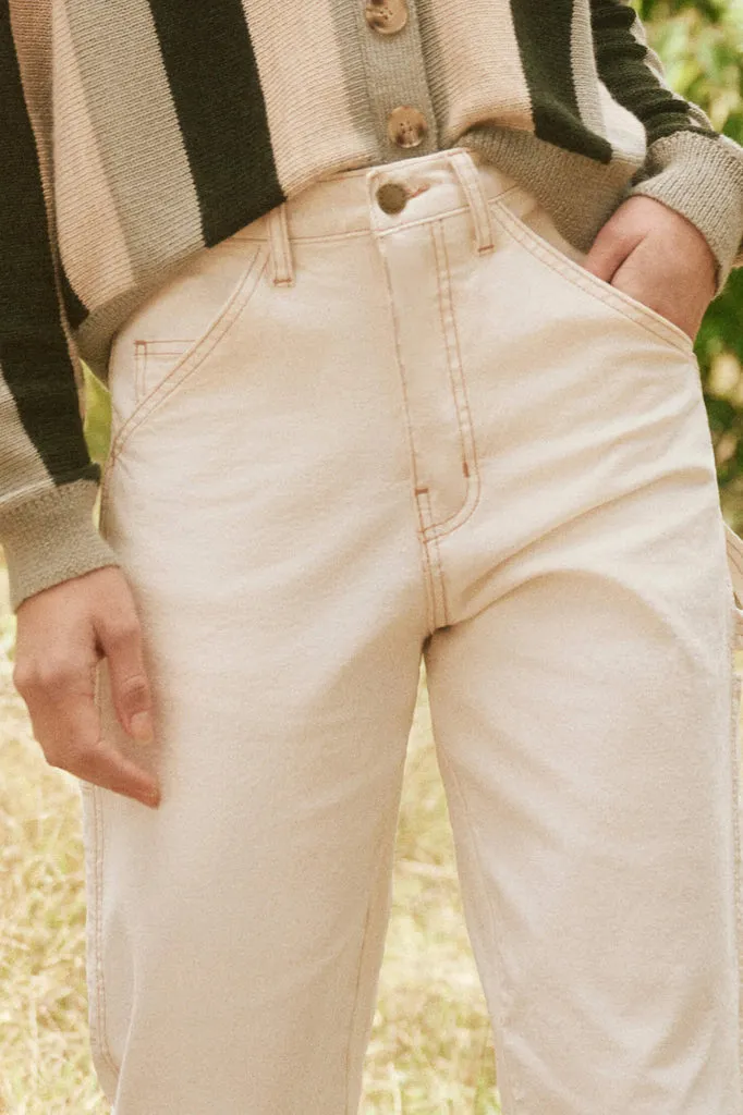 The Great The Carpenter Pant in Natural